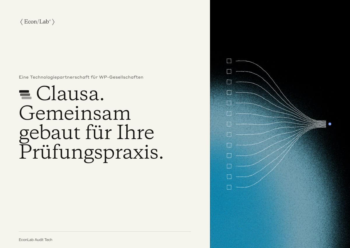 Titelseite der Clausa-Partnerschaftsbroschüre